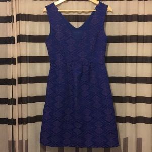 Maeve printed party cocktail dress tribal print